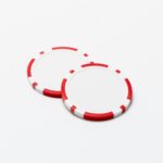 訂製經典條紋撲克籌碼 - Image 2