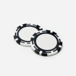 訂製雙色條紋賭場籌碼