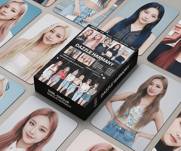 明星應援閃卡製作：Printer Studio Plus 為 Fans Club 提供雷射小卡與盲抽應援包方案，提升粉絲收藏價值