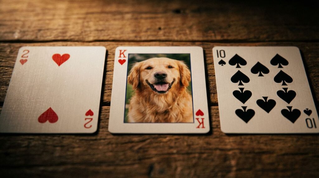 How to play Shoot Dragon Gate (射龍門) with custom playing cards for New Year parties.